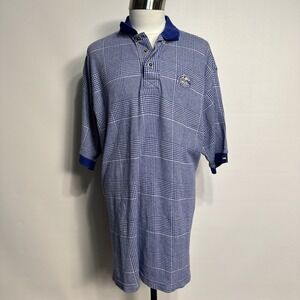 FLORIDA GATORS Blue Embroidered Polo Shirt by BOA RESORT‎ Men's Size 2XL Vintage